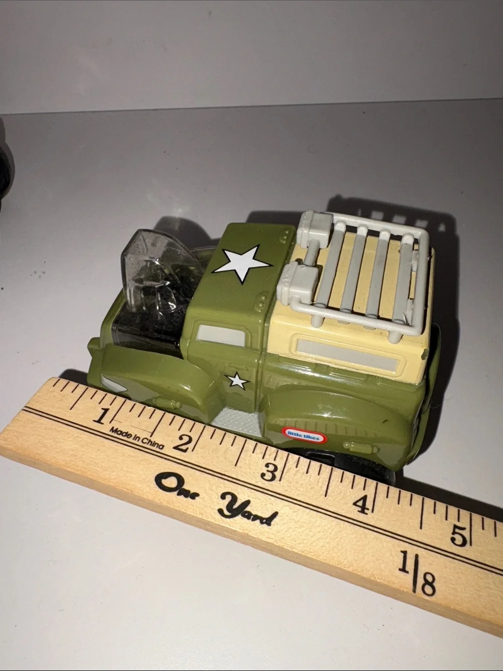 Little Tikes 1990’s Green Utility Toy Truck Vehicle Set of 2